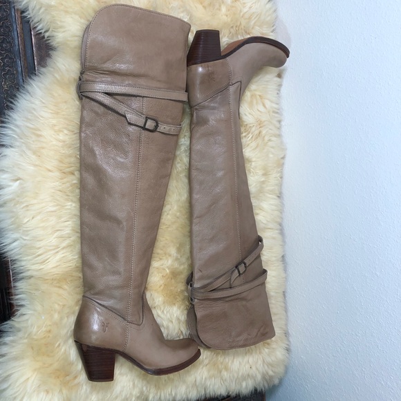 Frye Shoes - Frye Sarah Over the Knee Leather Boots